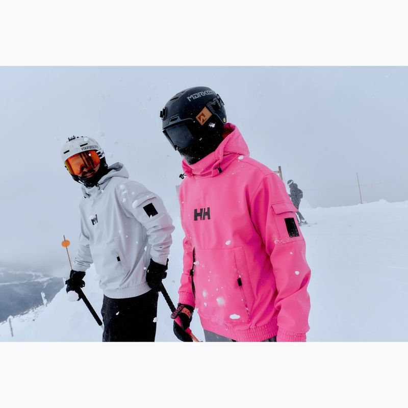 Geacă de schi Helly Hansen Ullr D Ridable Hoodie hot pink 9