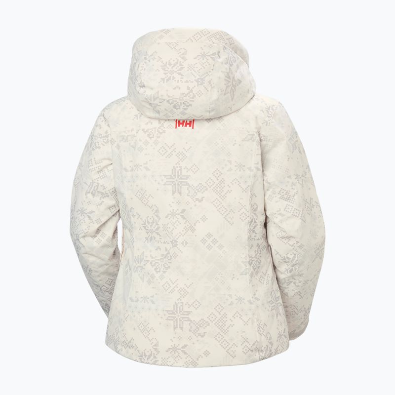 Geacă de schi pentru femei Helly Hansen Valdisere 3.0 cream new nordic aop 8