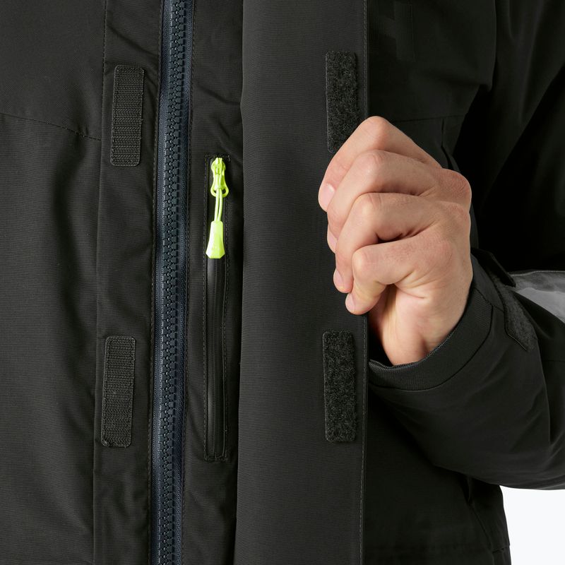 Geacă de navigație pentru bărbați Helly Hansen Skagen Insulated ebony 6
