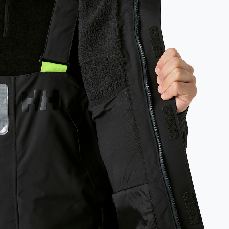 Geacă de navigație pentru bărbați Helly Hansen Skagen Insulated ebony 7