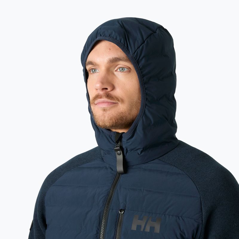 Geacă hibrid pentru bărbați Helly Hansen Skagen Hybrid Knit Insulator navy 3