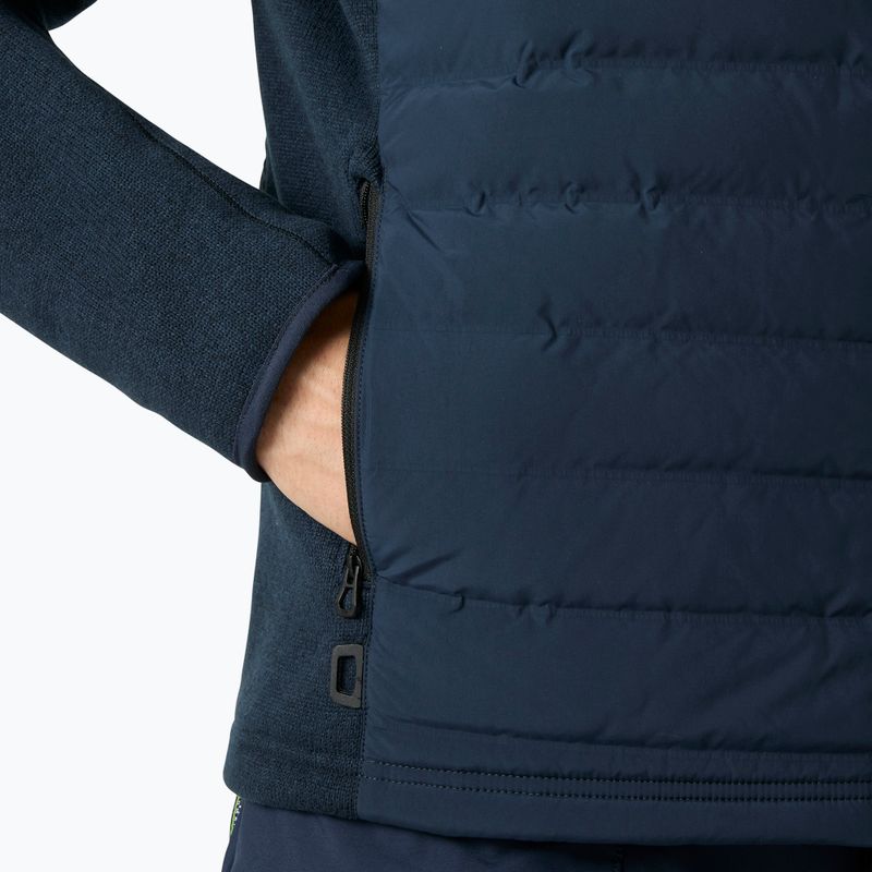 Geacă hibrid pentru bărbați Helly Hansen Skagen Hybrid Knit Insulator navy 4