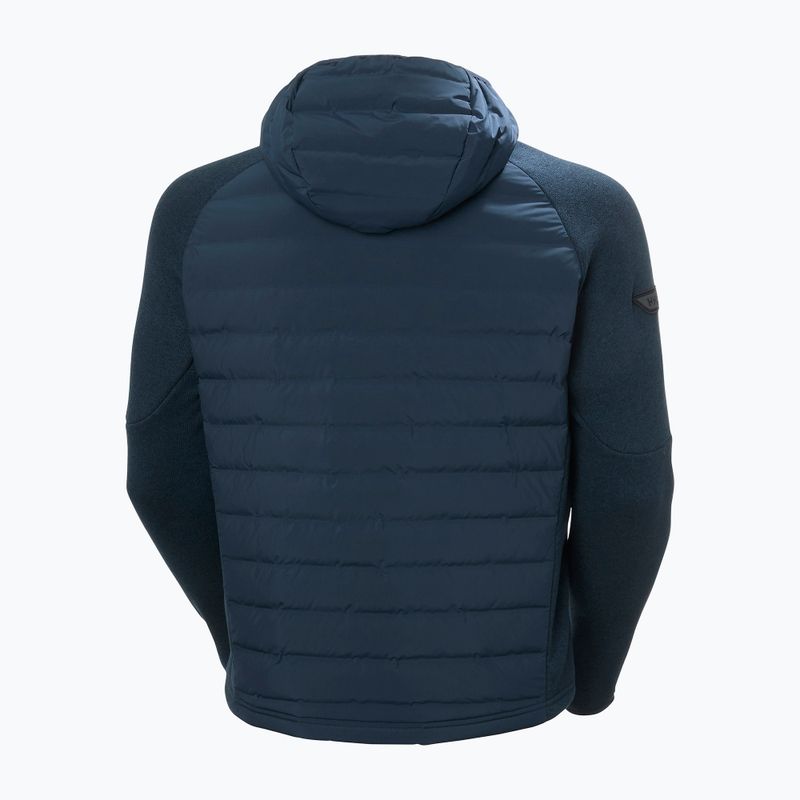Geacă hibrid pentru bărbați Helly Hansen Skagen Hybrid Knit Insulator navy 7