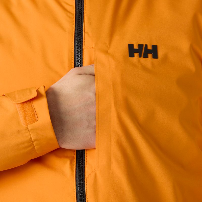 Geacă de navigație pentru bărbați Helly Hansen HP Racing Lifaloft Hood ignite orange 6