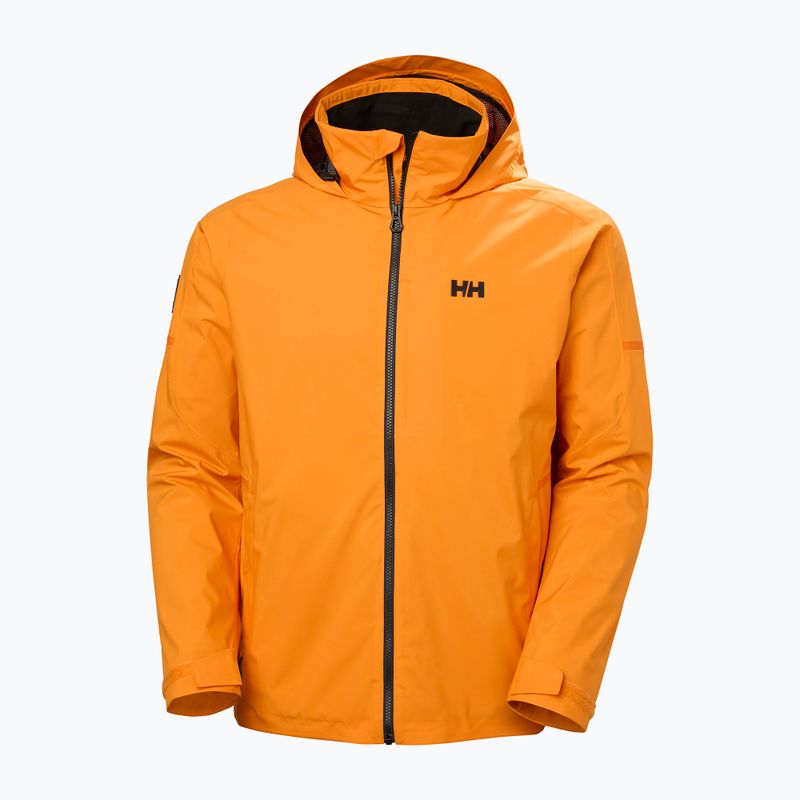 Geacă de navigație pentru bărbați Helly Hansen HP Racing Lifaloft Hood ignite orange 8