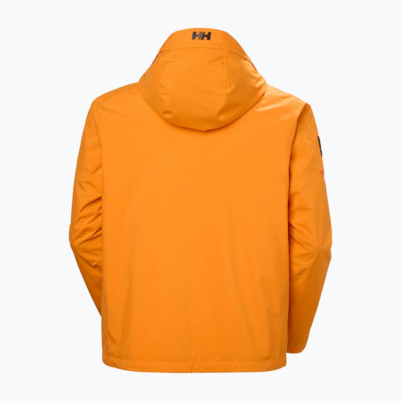 Geacă de navigație pentru bărbați Helly Hansen HP Racing Lifaloft Hood ignite orange 9