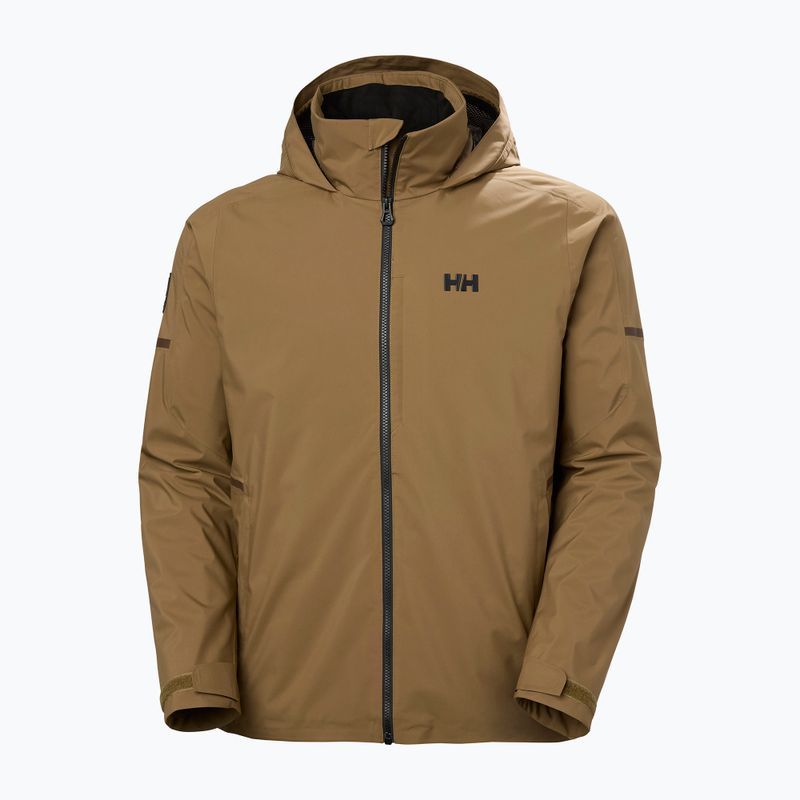 Geacă de navigație pentru bărbați Helly Hansen HP Racing Lifaloft Hood sepia 7