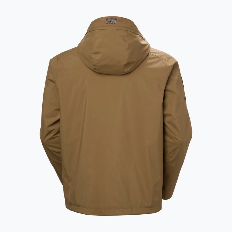 Geacă de navigație pentru bărbați Helly Hansen HP Racing Lifaloft Hood sepia 8