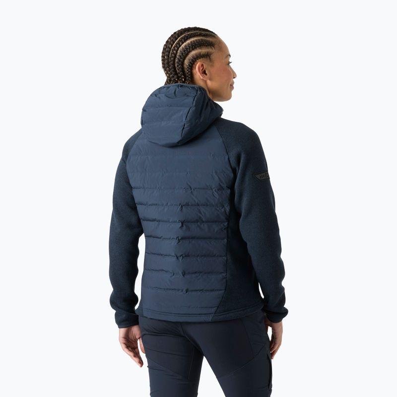 Geacă hibrid pentru femei Helly Hansen Skagen Hybrid Knit Insulator navy 2