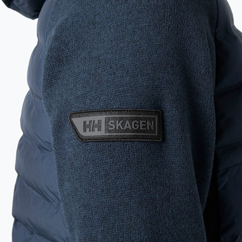 Geacă hibrid pentru femei Helly Hansen Skagen Hybrid Knit Insulator navy 4