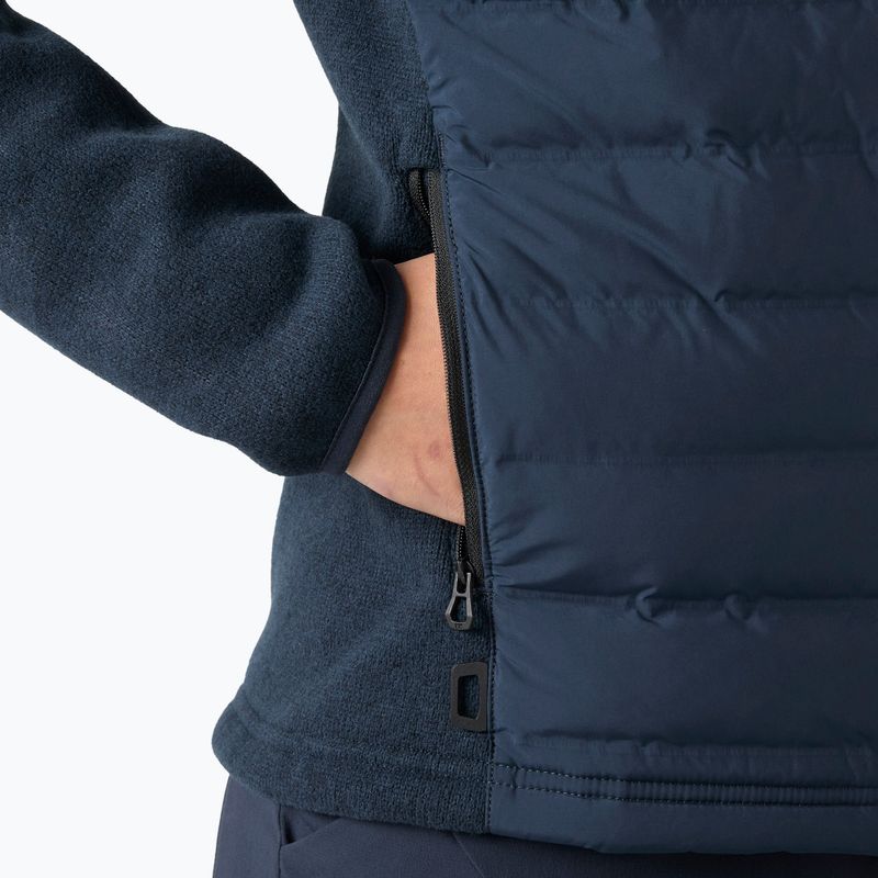 Geacă hibrid pentru femei Helly Hansen Skagen Hybrid Knit Insulator navy 5