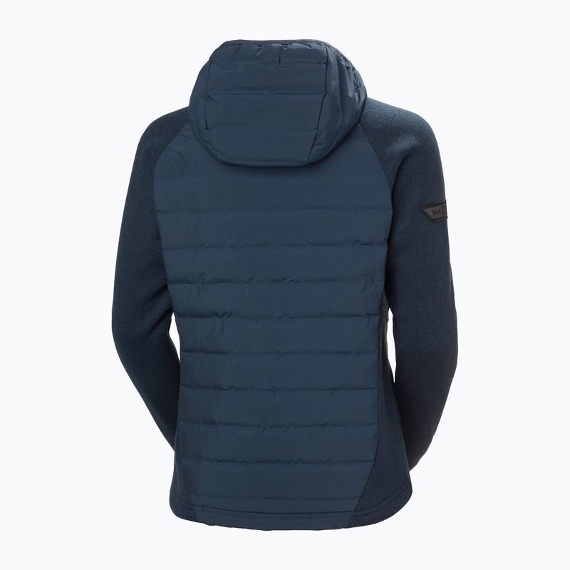 Geacă hibrid pentru femei Helly Hansen Skagen Hybrid Knit Insulator navy 7