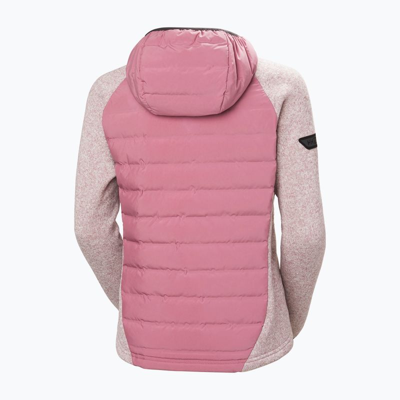 Geacă hibrid pentru femei Helly Hansen Skagen Hybrid Knit Insulator wildberry 7
