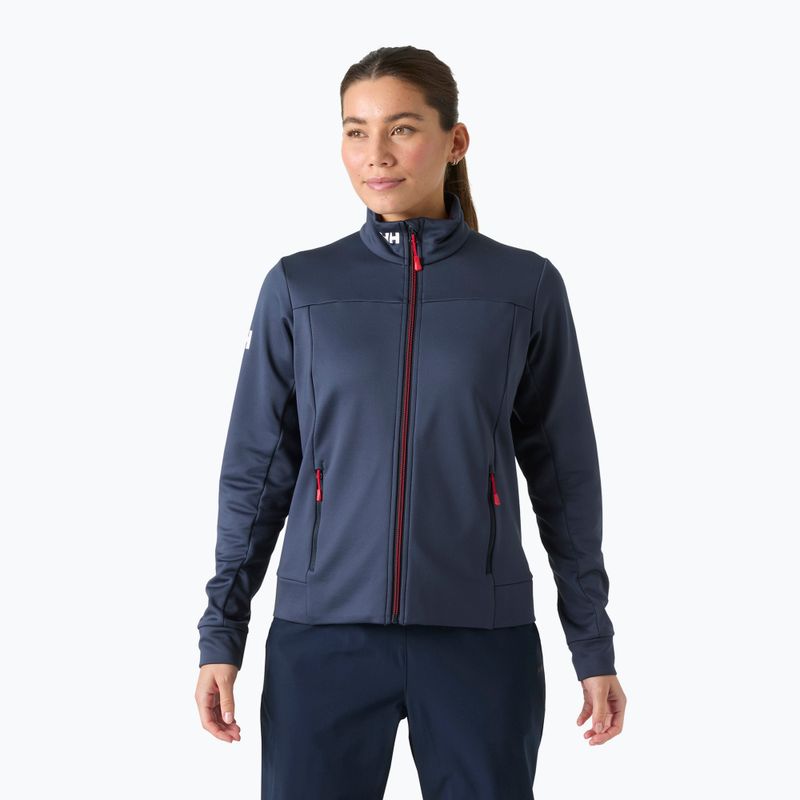 Geacă pentru femei Helly Hansen Crew Fleece navy