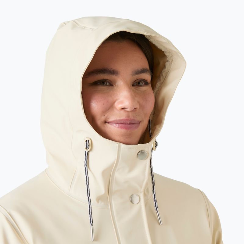 Pardesiu de ploaie pentru femei Helly Hansen Moss Ins Pu Coat cream 3