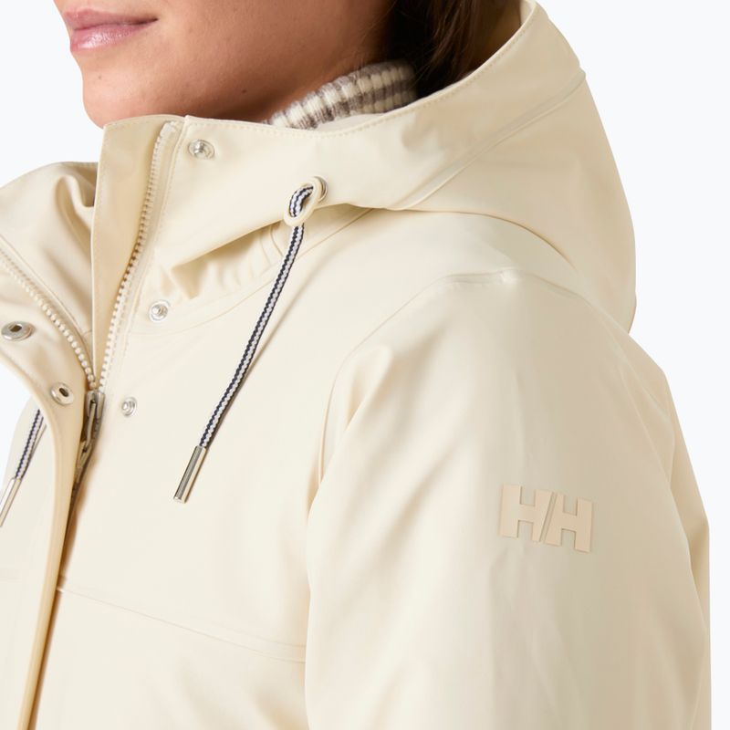 Pardesiu de ploaie pentru femei Helly Hansen Moss Ins Pu Coat cream 4