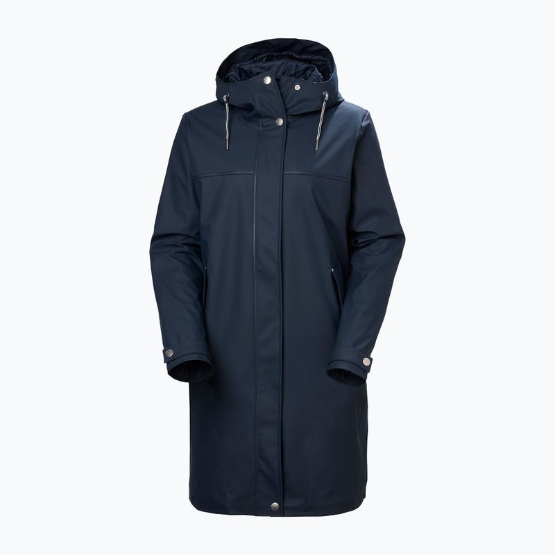 Pardesiu de ploaie pentru femei Helly Hansen Moss Ins Pu Coat navy 7