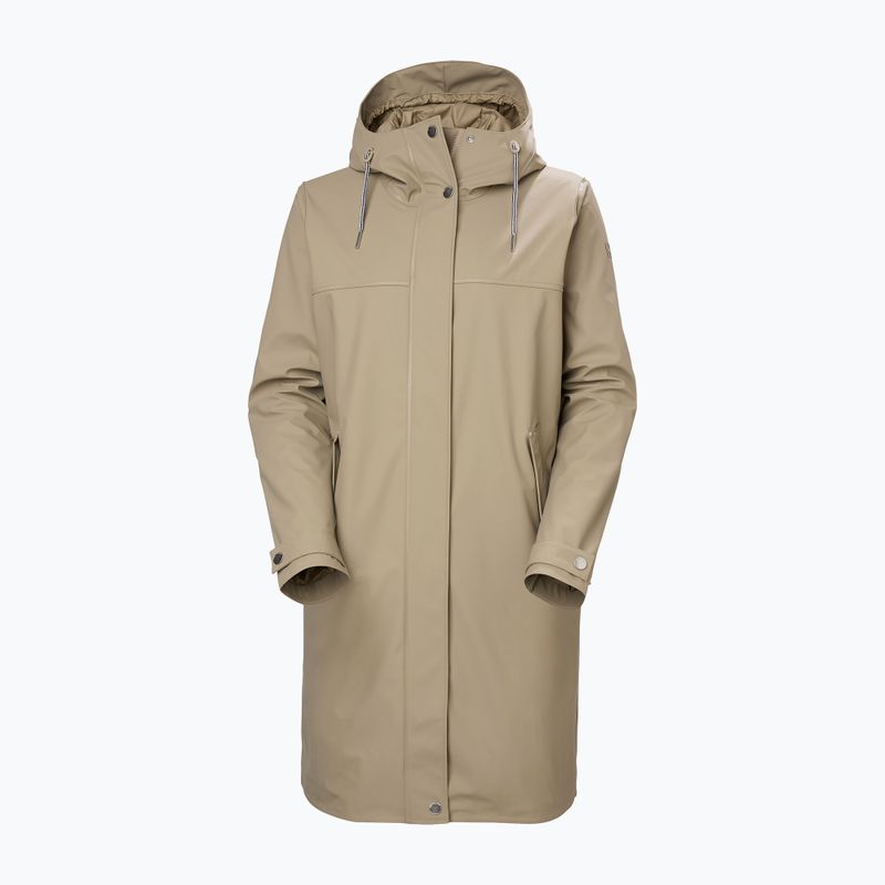 Pardesiu de ploaie pentru femei Helly Hansen Moss Ins Pu Coat pebble 7