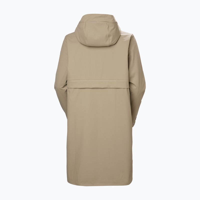Pardesiu de ploaie pentru femei Helly Hansen Moss Ins Pu Coat pebble 8