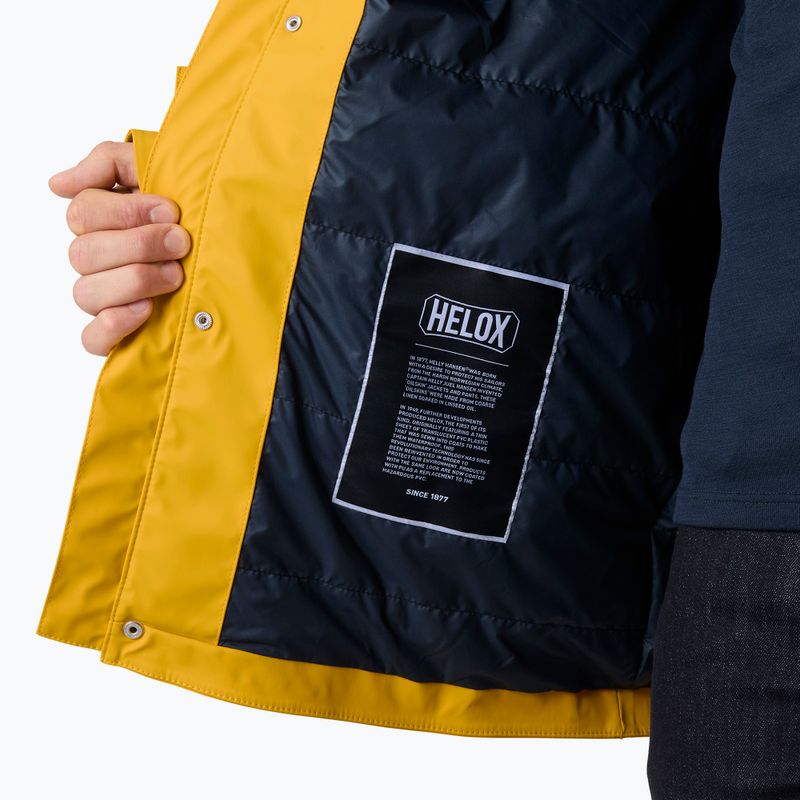 Geacă de navigație pentru bărbați Helly Hansen Moss Insulated Coat essential yellow 7