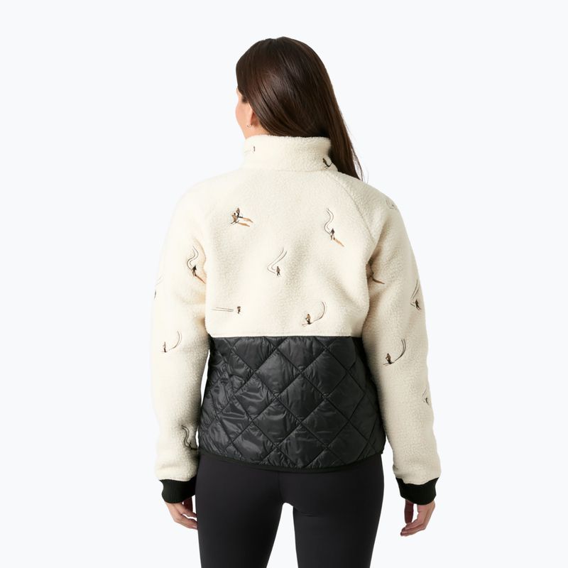 Geacă hibrid pentru femei Helly Hansen Bliss Hybrid cream skiers embroidery 2