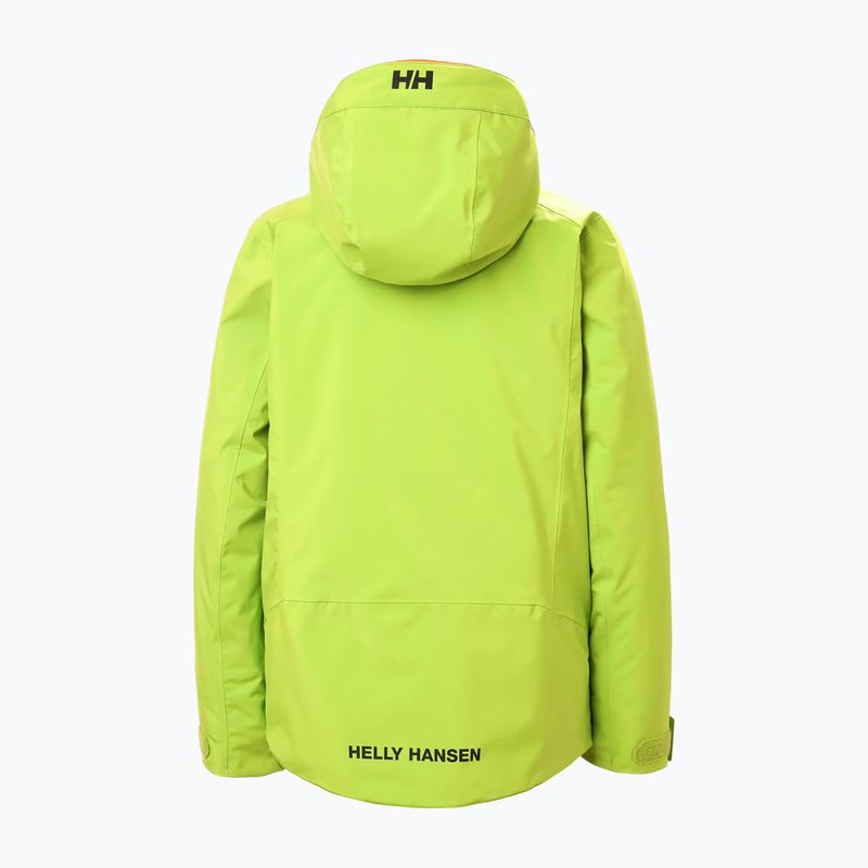 Geacă de schi pentru copii Helly Hansen Alpha luminous green 2