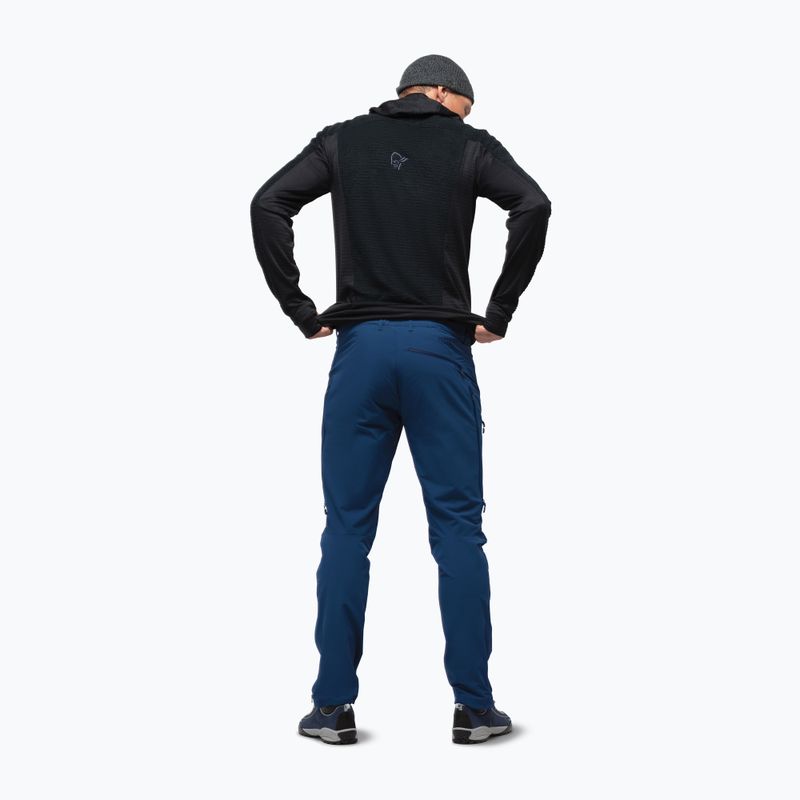 Pantaloni de trekking pentru bărbați NORRONA Falketind Flex1 indigo night 6
