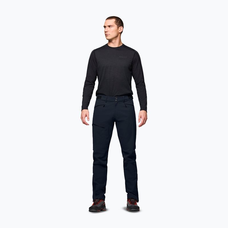 Pantaloni de trekking pentru bărbați NORRONA Falketind Flex1 caviar black 2