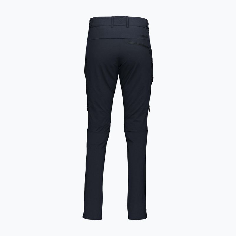 Pantaloni de trekking pentru femei NORRONA Falketind Flex1 caviarblack 5