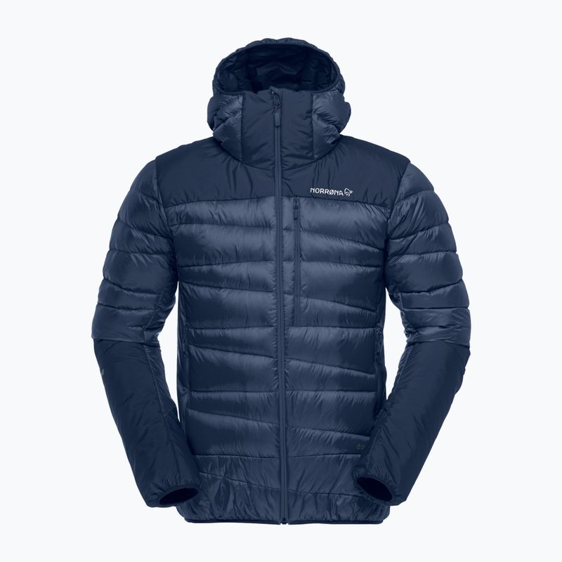 Geacă cu puf pentru bărbați NORRONA Falketind Down 750 Zip Hood indigo night 5
