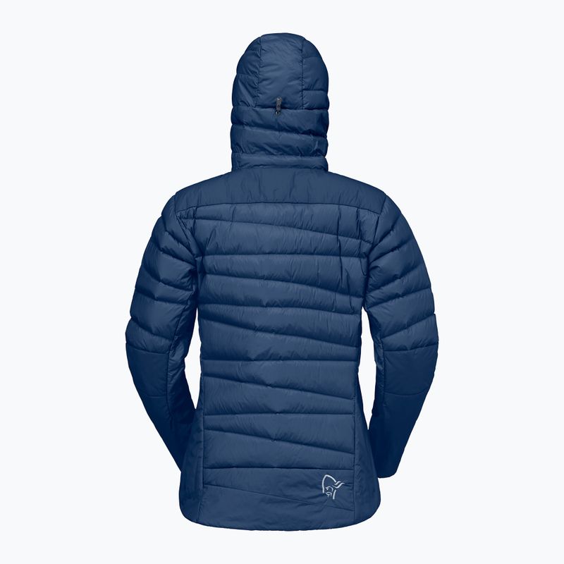 Geacă cu puf pentru femei NORRONA Falketind Down 750 Zip Hood indigo night 6