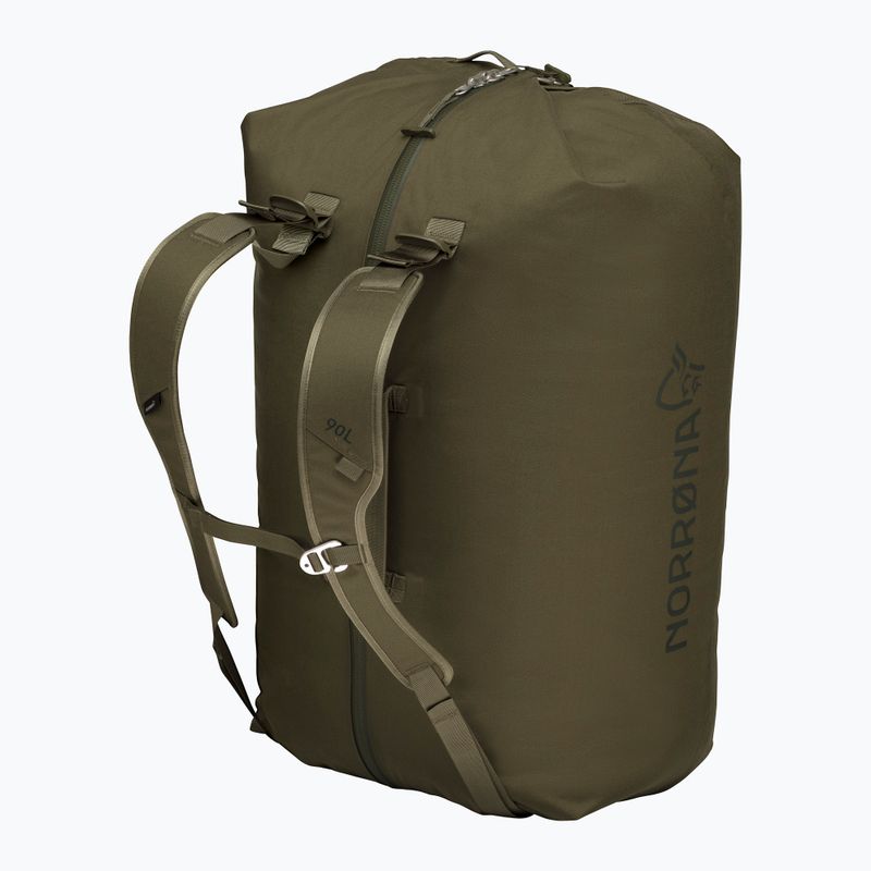 Geantă de călătorie NORRONA Norrøna Duffel 90 l olive night 3