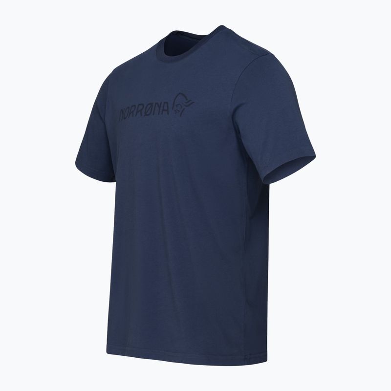 Tricou pentru bărbați NORRONA Cotton Viking indigo night 6