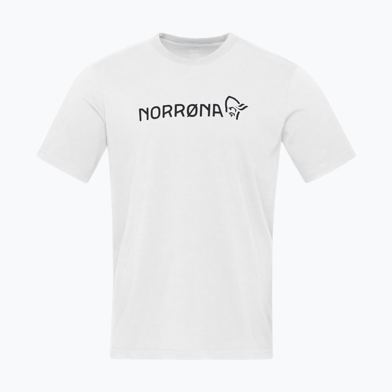 Tricou pentru bărbați NORRONA Cotton Viking pure white 4