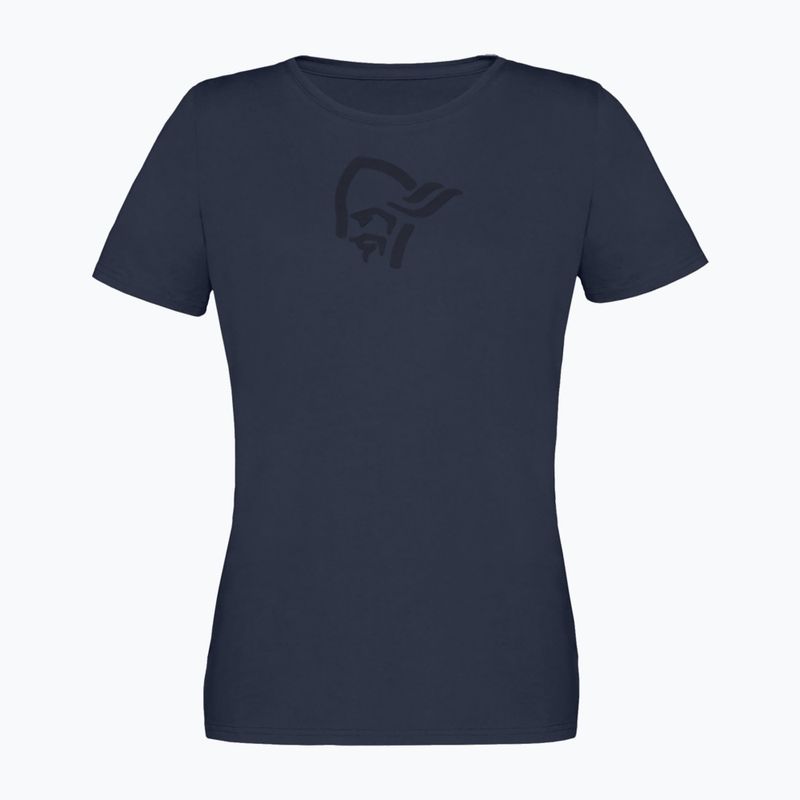 Tricou pentru femei NORRONA Cotton Viking indigo night/sky captain 4