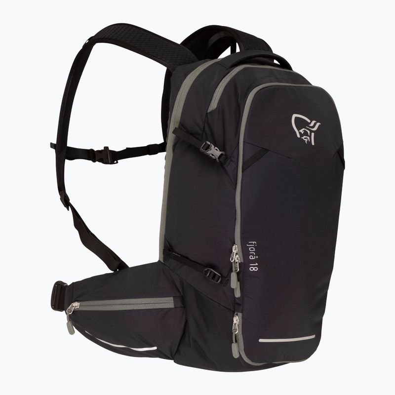 Rucsac de trekking NORRONA Fjørå Econyl195 18 l caviar black 2
