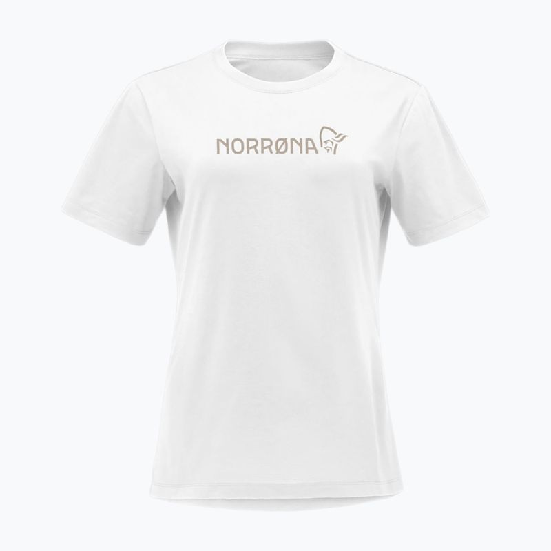 Tricou pentru femei NORRONA Cotton Viking pure white 4