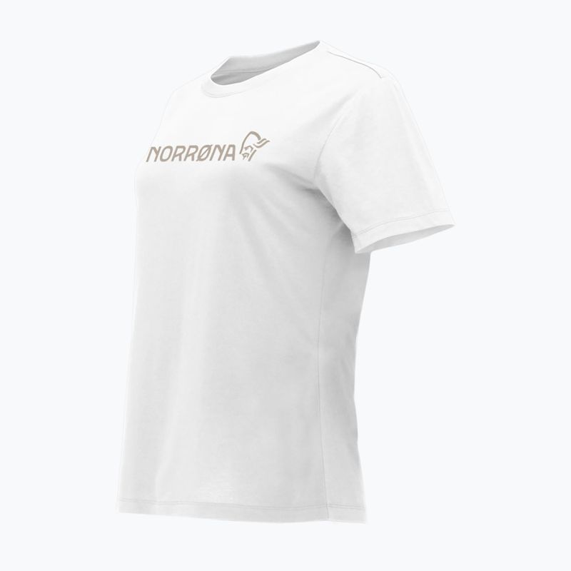 Tricou pentru femei NORRONA Cotton Viking pure white 6