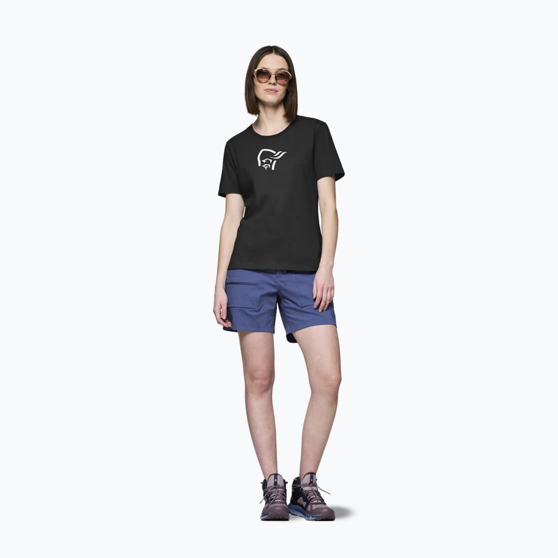 Tricou pentru femei NORRONA Cotton Viking caviar black 2