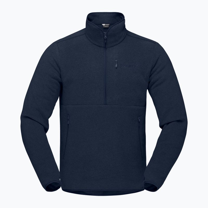 Bluză fleece pentru bărbați NORRONA Femund Warm2 Zip Neck indigo night 4