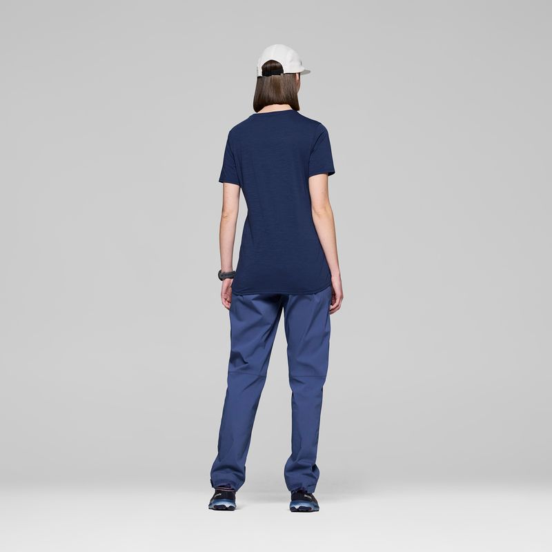 Tricou pentru femei NORRONA Femund Equaliser Merino indigo night 3