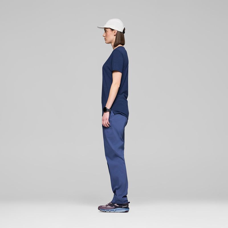 Tricou pentru femei NORRONA Femund Equaliser Merino indigo night 4