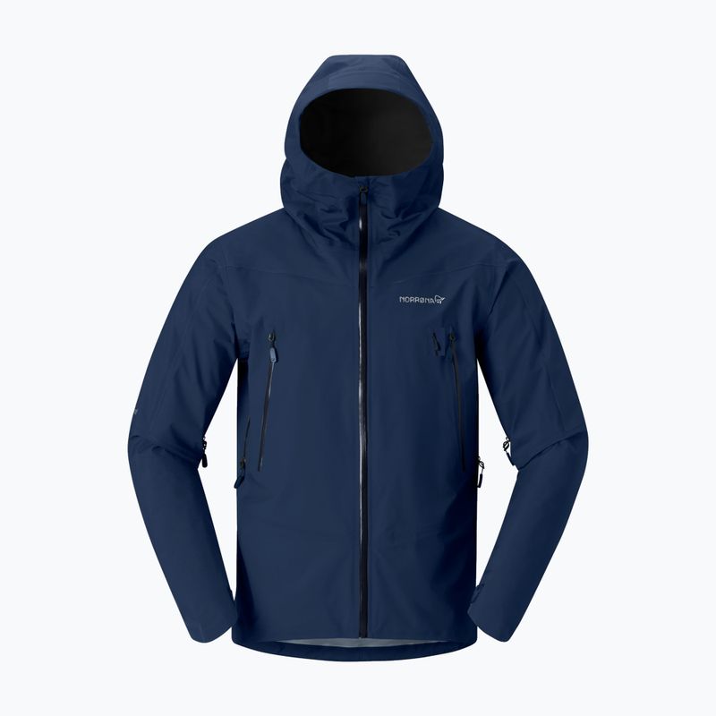 Geacă de ploaie pentru bărbați NORRONA Falketind Gore-Tex indigo night 4