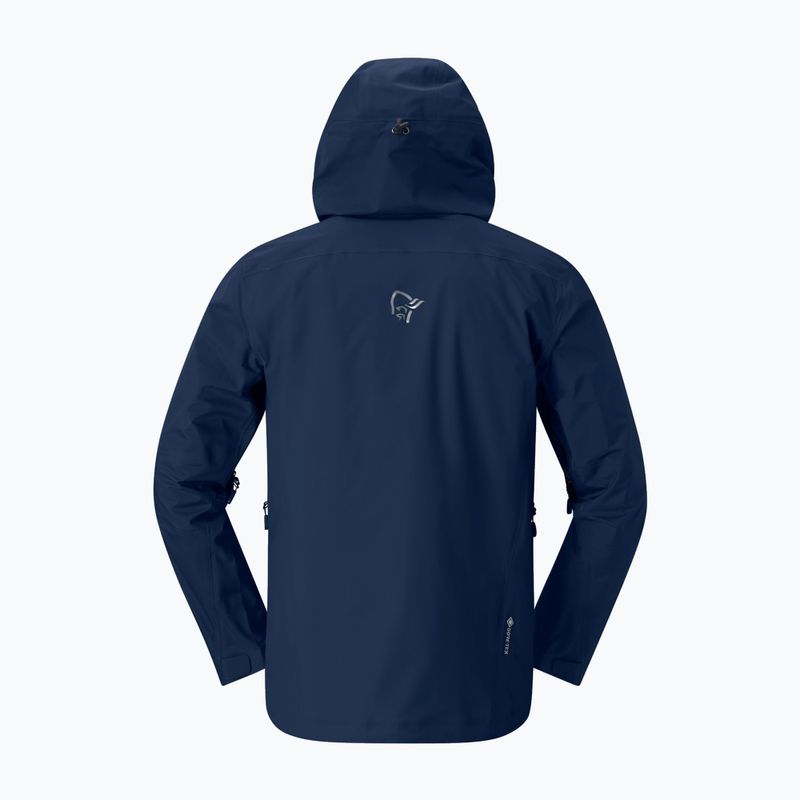 Geacă de ploaie pentru bărbați NORRONA Falketind Gore-Tex indigo night 5