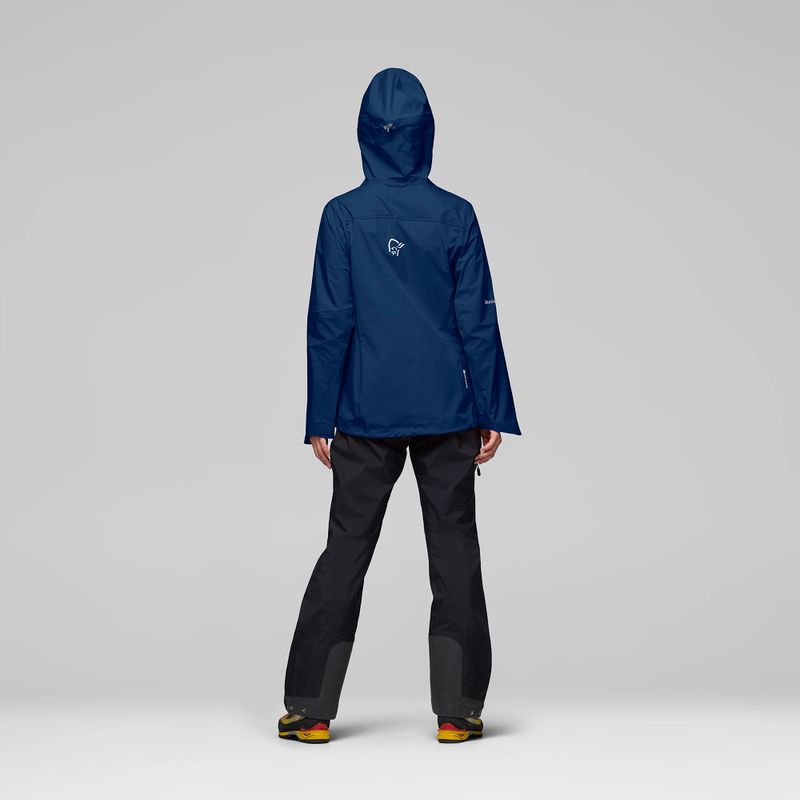 Geacă de ploaie pentru femei NORRONA Falketind Gore-Tex indigo night 3