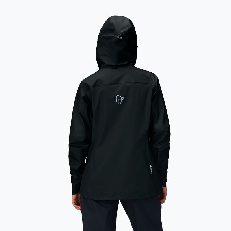 Geacă de ploaie pentru femei NORRONA Falketind Gore-Tex cavlar black 3