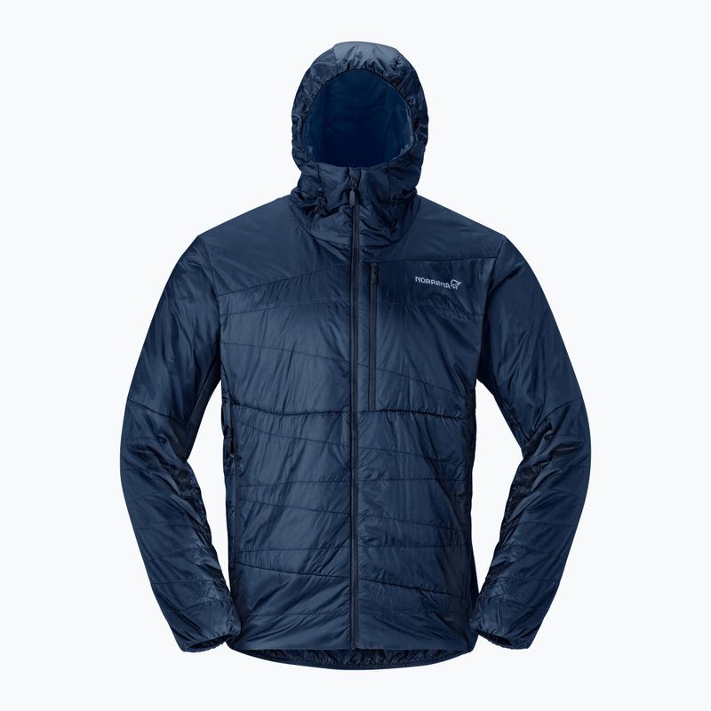 Geacă izolată pentru bărbați NORRONA Faketind Thermo40 Zip Hoodie indigo night 4