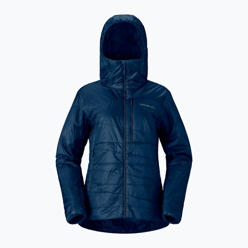 Geacă izolată pentru femei NORRONA Faketind Thermo40 Zip Hoodie indigo night 4