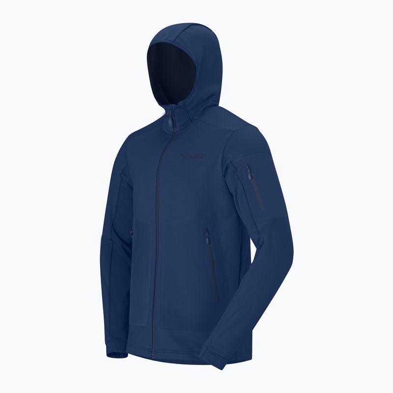 Bluză de trekking pentru bărbați NORRONA Falketind Warm2 Stretch Hood indigo night 7