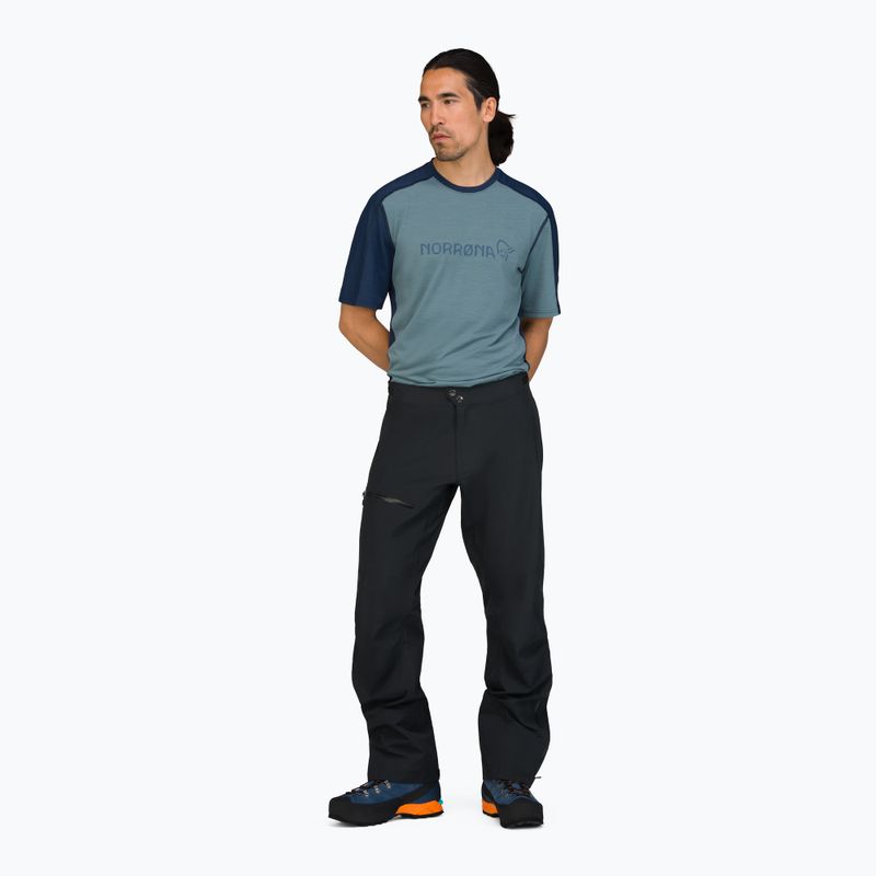 Pantaloni de trekking pentru bărbați NORRONA Falketind Dri1 caviar black 2